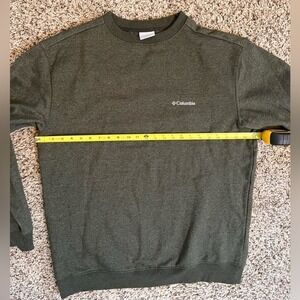 Columbia Dark Green Pullover Sweatshirt Men's XXL Outdoor Casual